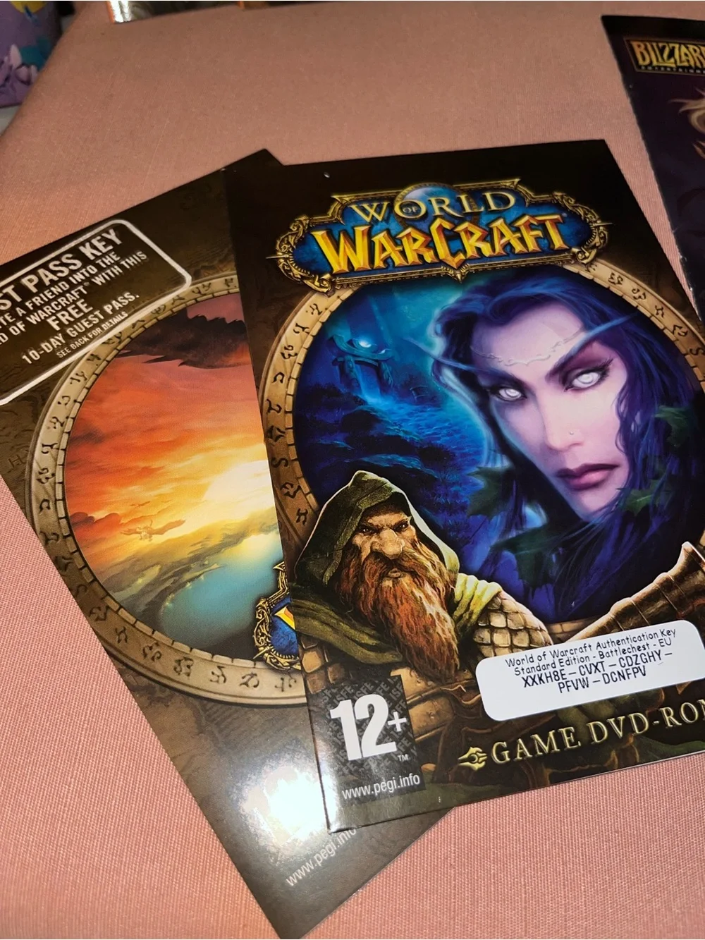 World of Warcraft Battle Chest & Guides - Blue Green Artwork